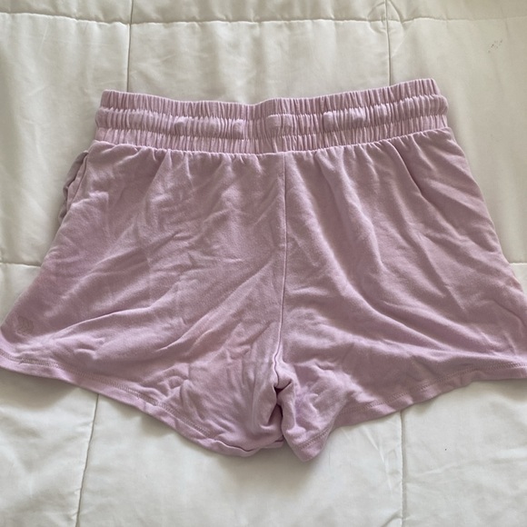 2 pairs of shorts. Girls XL. All in motion and Cat and Jack. Purple and gray. - Picture 6 of 7